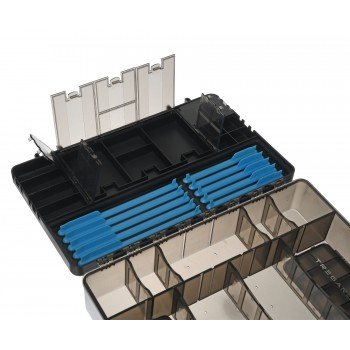 Коробка з магнітними мотовилами Flagman Tregaron Tackle Box with Rig Sticks 30x20x7.5см