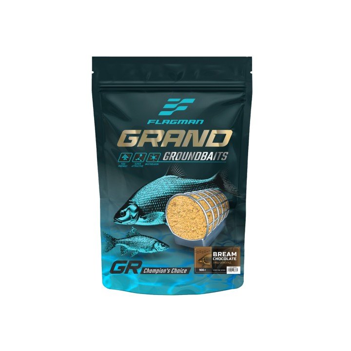Прикормка Flagman Grand Bream Chocolate 900г