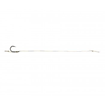 Готовий повідець Carp Pro Camo Hooklink 25см 25 lb PTFE Wide Gape Сapture №4