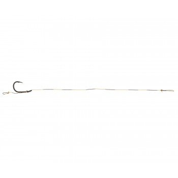 Готовий повідець Carp Pro Camo Hooklink 15см 25lb PTFE Wide Gape In-turned №6