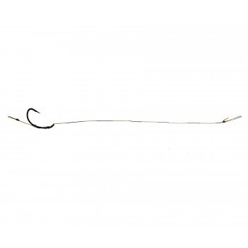 Готовий повідець Carp Pro Camo Hooklink 15см 25lb PTFE Curved Shank №6