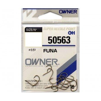 Гачки Owner 50563 Funa Brown №14