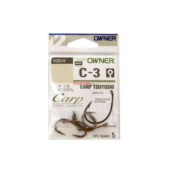 Гачки Owner Carp Tsuyoshi C3-50923 №8