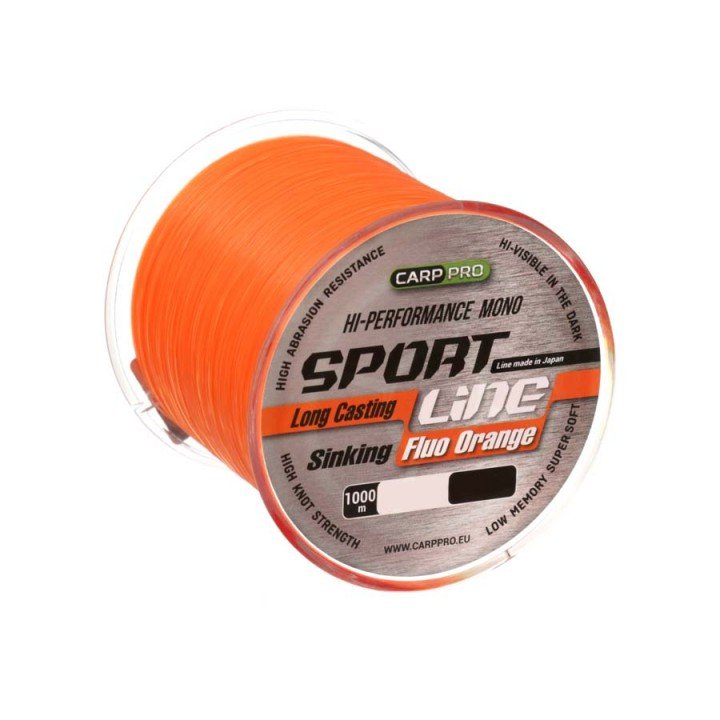 Жилка 20 Sport Line Fluo Orange 1000м 0.235мм