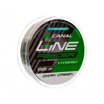 Жилка 21 S-Canal Feeder Dark Green 135м 0.20мм