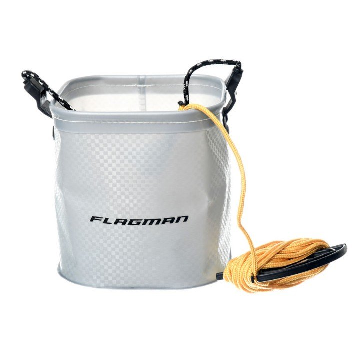 Відро для води Flagman Gray Eva Bucket Square