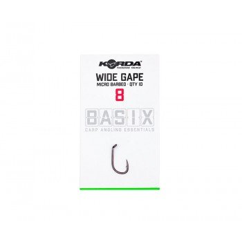 KORDA Гачки Basix Wide Gape №8