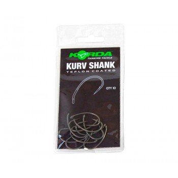 KORDA Гачки Kurv Shank Hook, №6